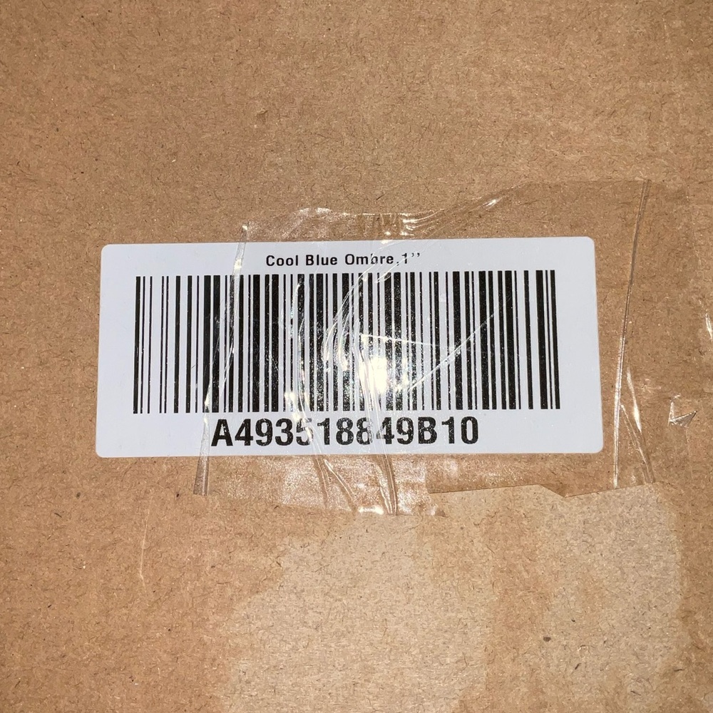 “New In Box” CALISTA 1” AirGlide Pro Cool Breeze Styler - Color “Blue Ombre” - Picture 12 of 12